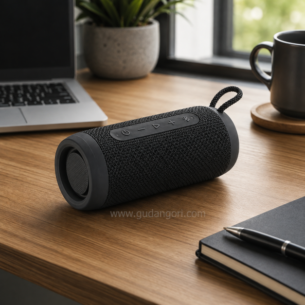 Portable Bluetooth Speaker Outdoor Waterproof – Charcoal Black