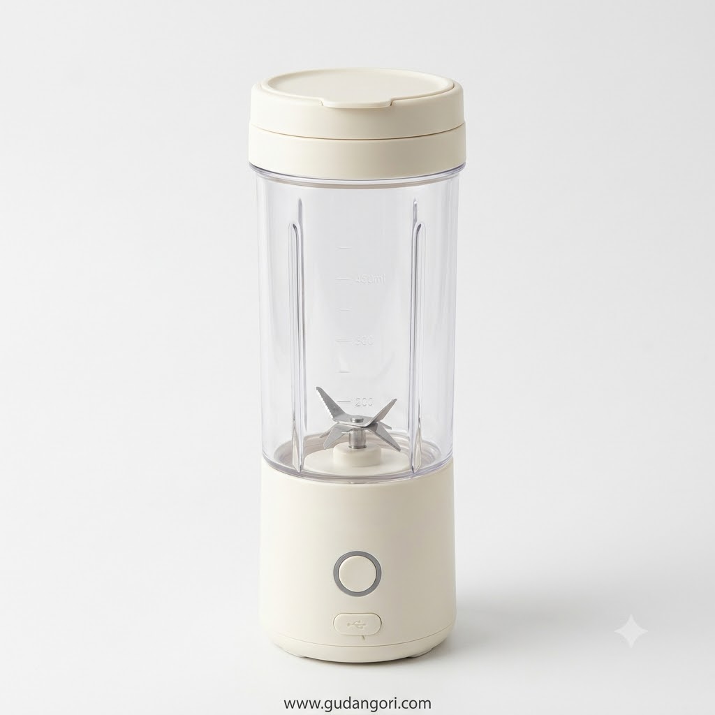 Portable Blender USB Rechargeable 450ml Juicer Mini Blender Buah