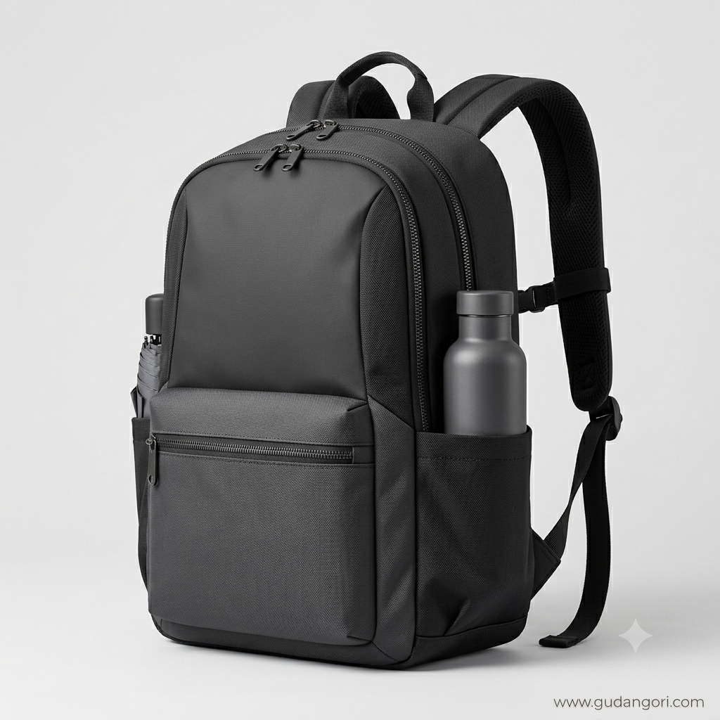 Tas Ransel Urban Premium Anti Air - Black/Charcoal