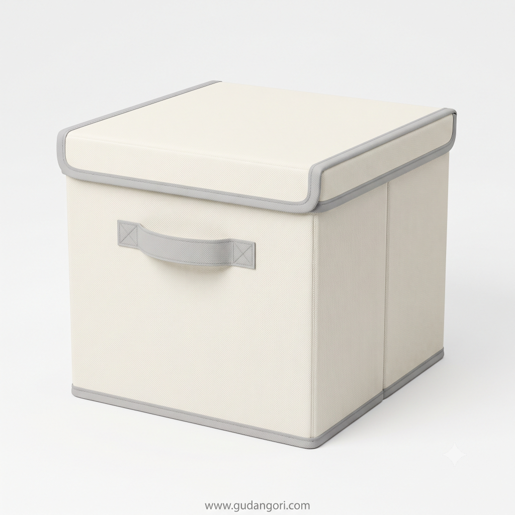 Storage Box Lipat Serbaguna dengan Tutup Foldable Organizer